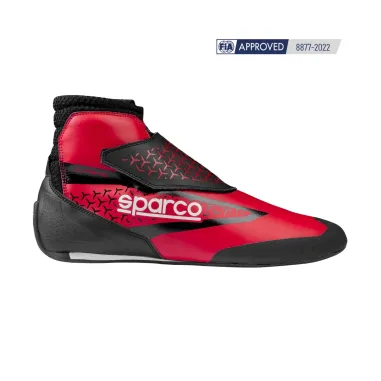 Zapatillas de piloto K-PRIME CIK-FIA SPARCO [rojo/negro]