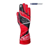 Guantes K-ARROW + CIK-FIA SPARCO [rojo/negro]
