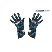 Gloves K-SLIGHT 24 STAIN CIK-FIA FREEM [black/blue]