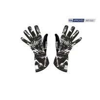 Guantes K-SLIGHT 24 STAIN CIK-FIA FREEM [negro/blanco]