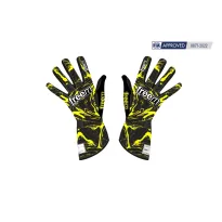 Gloves K-SLIGHT 24 STAIN CIK-FIA FREEM [black/yellow]