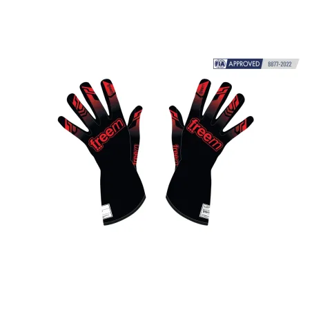 Gloves K-SLIGHT 24 CLOVE CIK-FIA FREEM [black/red]