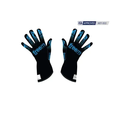 Gloves K-SLIGHT 24 CLOVE CIK-FIA FREEM [black/blue]