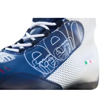 Zapatillas de piloto SENSITIVE D07K FREEM [azul marino/plata]