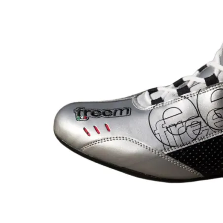 Zapatillas de piloto SENSITIVE D07K FREEM [negro/plata]