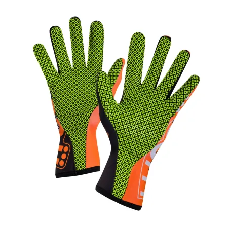 Guanti K-SLIGHT 22 FREEM [nero/arancione fluo]