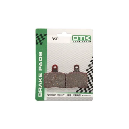 Set rear brake pad BSD OK-KZ-DD2 OTK