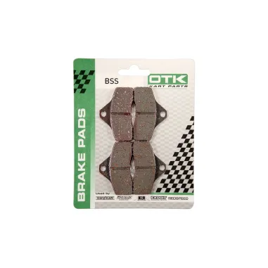 Kit de 4 pastillas de freno delantero BSS KZ-DD2, trasero BSM4 MINI OTK