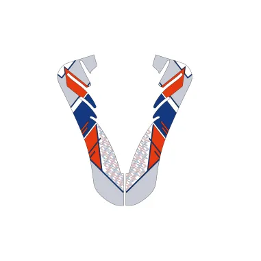 Adesivo portanumero M11 2025 OK-KZ-DD2 EXPRIT KART