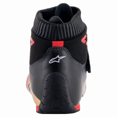 Zapatillas de piloto de coche SUPERMONO V2 ALPINESTARS [negro/oro/rojo]