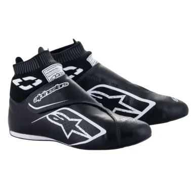 Car pilot shoes SUPERMONO V2 ALPINESTARS [black/white]