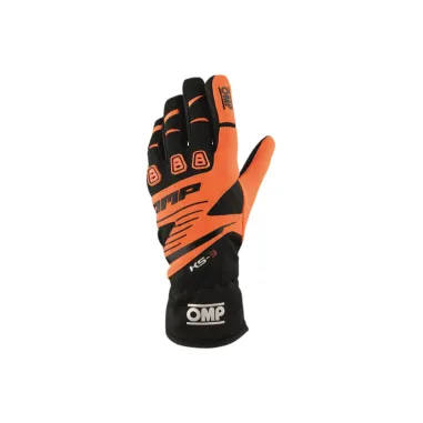Guantes KS-3 OMP [naranja fluorescente/negro]