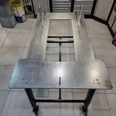 Reclosable check bench for go-kart frames