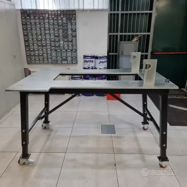 Banco di riscontro richiudibile per telai go-kart