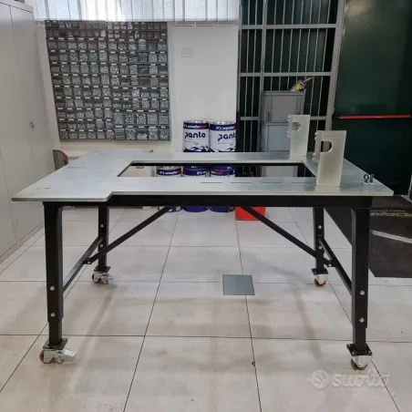 Reclosable check bench for go-kart frames