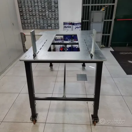 Reclosable check bench for go-kart frames