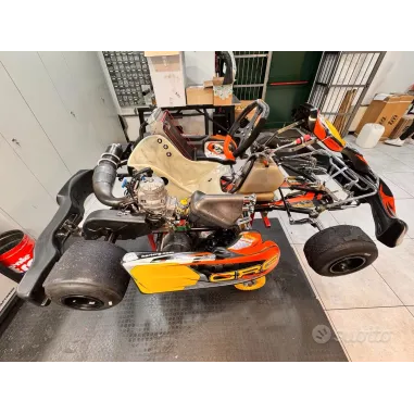 Complete kart OK CRG with engine 125cc TM KART USED