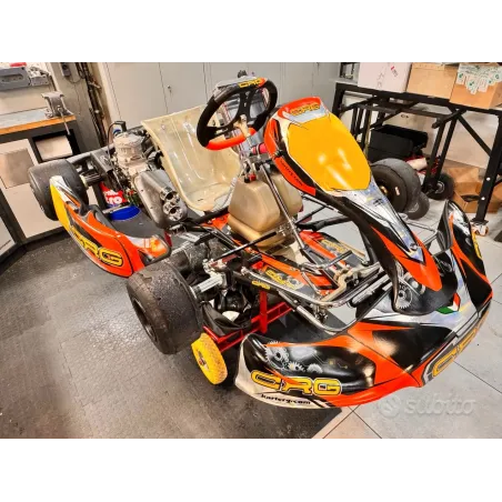 Kart completo OK CRG con motor 125cc TM KART USADO