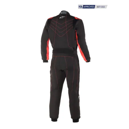 Suit KMX-9 V3 S CIK-FIA ALPINESTARS kid [black/red fluo]