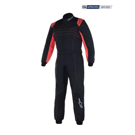 Suit KMX-9 V3 S CIK-FIA ALPINESTARS kid [black/red fluo]