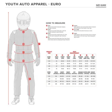 Suit KMX-9 V3 S CIK-FIA ALPINESTARS kid [black/red fluo]