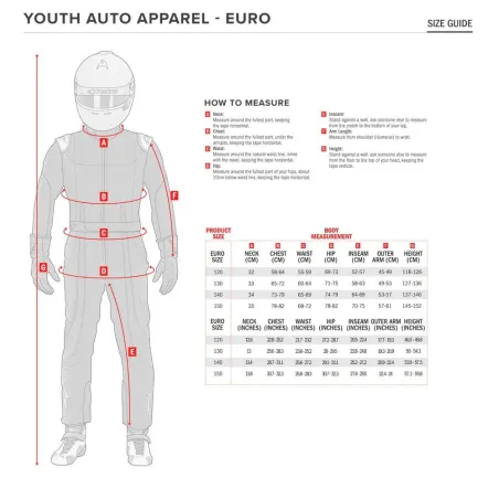 Suit KMX-9 V3 S CIK-FIA ALPINESTARS kid [black/red fluo]