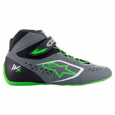Scarpe pilota TECH-1 KX V2 ALPINESTARS [nero/grigio scuro/verde fluo]