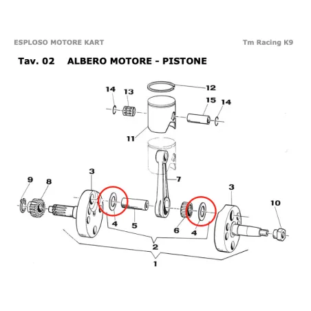 Arandela plateada 20x34x1 KZ TM KART