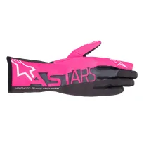 Gloves TECH-1 RACE V2 ADVANCE ALPINESTARS [pink/black]