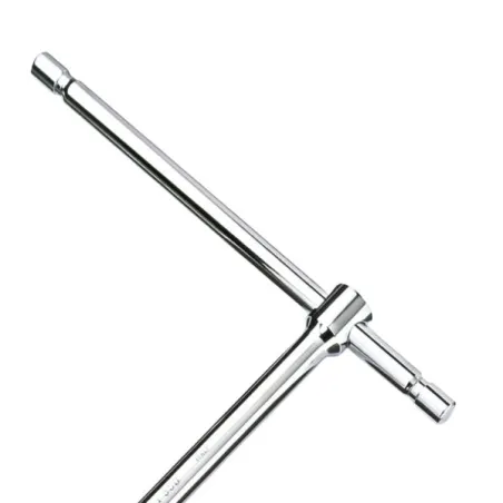 Llave en T simple hexagonal cromada BETA