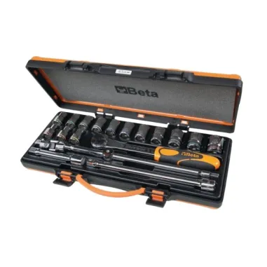 Caja de 19 piezas surtido 1/2" C14 BETA