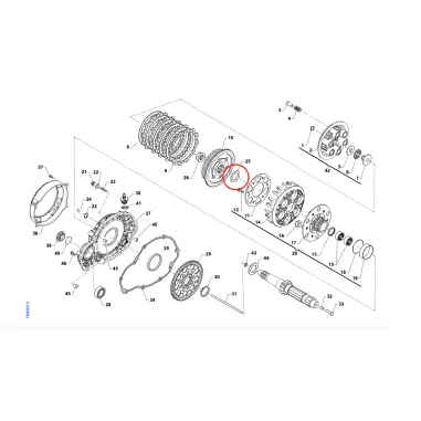 Primary torque thickness 30x18x3 KZ TM KART