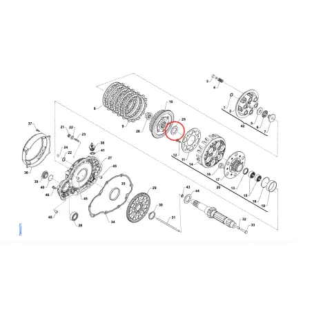 Primary torque thickness 30x18x3 KZ TM KART