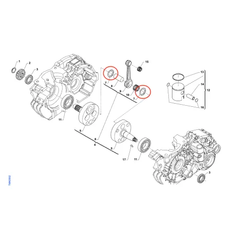 Beveled silver washer 22x35,1x1 KZ TM KART