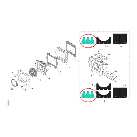 Ballesta azul 3 puntas 0,27 KZ TM KART