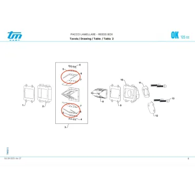 Carbon crossbow OK TM KART