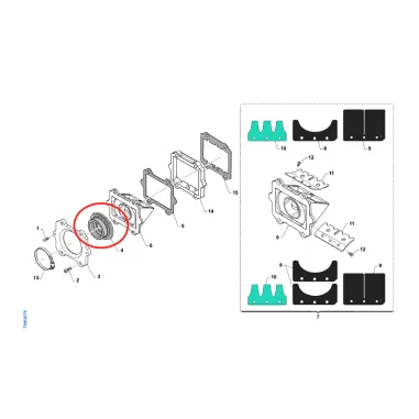 Intake manifold sleeve KZ TM KART