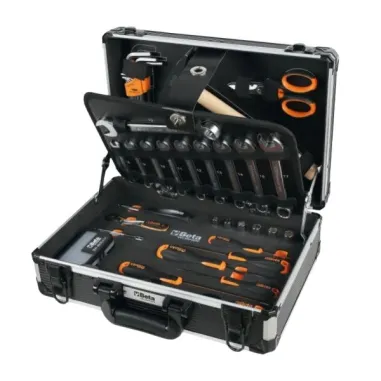 Suitcase with assortment of 82 tools BETA