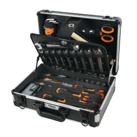 Suitcase with assortment of 82 tools BETA