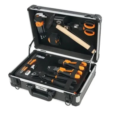 Suitcase with assortment of 82 tools BETA
