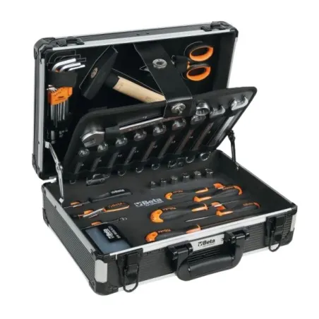 Valigia con assortimento di 82 utensili BETA