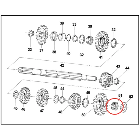 Roller cage K 17x21x10 KZ TM KART