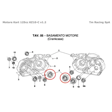 Bearing BC1-1442 OK-KZ TM KART