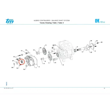 Paraaceite 19x32x5 TAG-OK TM KART