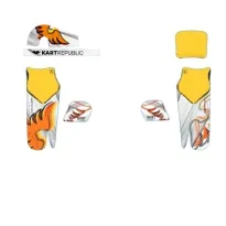 Kit de adhesivos 2024 (carrocería, depósito, tabla, cubrecadena) MINI KART REPUBLIC