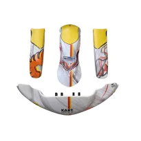 Set completo carenature con adesivi 2025 OK-KZ-DD2 KART REPUBLIC