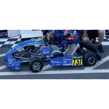 Kit de pegatinas completo FITTIPALDI 2024 OK-KZ-DD2 KART REPUBLIC