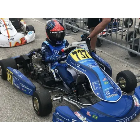 Kit adesivi completo FITTIPALDI 2024 OK-KZ-DD2 KART REPUBLIC