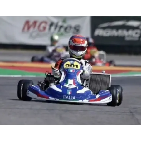 Kit adesivi completo AMG ITALIA 2024 OK-KZ-DD2 KART REPUBLIC