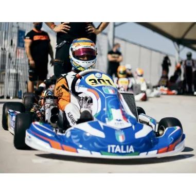 Kit adesivi completo AMG ITALIA 2024 OK-KZ-DD2 KART REPUBLIC
